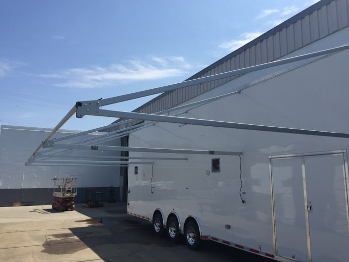 race trailer awnings  28 images  race car trailer enclosed awning for sale in grand 